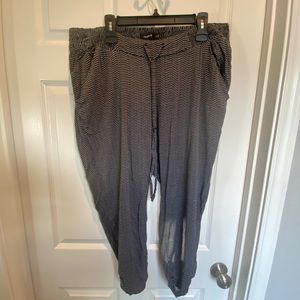 Torrid Chevron Cropped Joggers